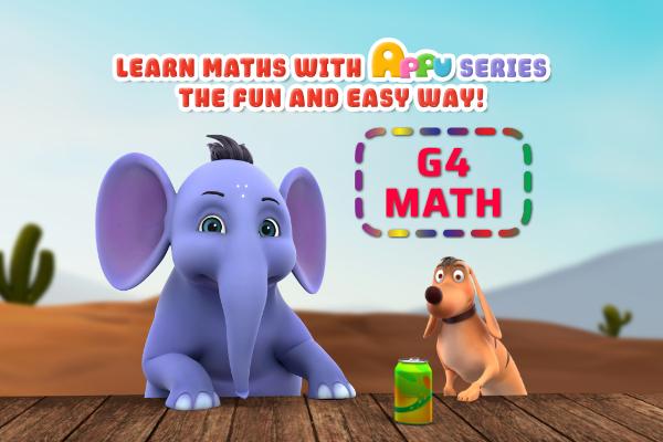 Best Appu Learning Learn Grade - 4 Math with Appu & Tiger