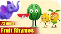 Fruit Rhymes – Best Collection of Rhymes for Children in English