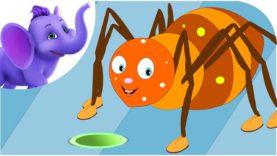 Incy Wincy Spider in Hindi