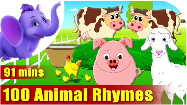Top 100 Animal Rhymes in English