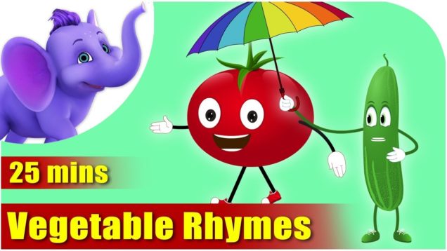 Vegetable Rhymes – Best Collection of Rhymes for Children in English
