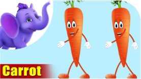 Gajar (Carrot) – Vegetable Rhymes in Marathi