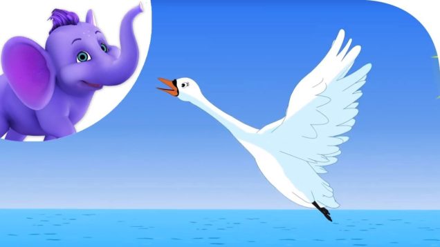 Swan, Swam Over the Sea – Nursery Rhyme with Karaoke