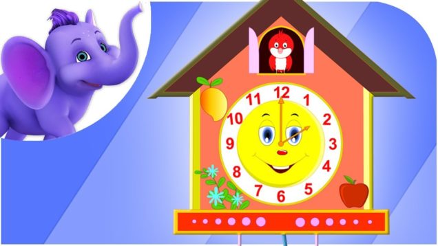 The Clock – Nursery Rhyme with Lyrics