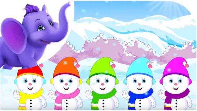 Five Little Snowmen – Nursery Rhyme with Lyrics
