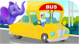 My Yellow School Bus – Nursery Rhyme with Karaoke