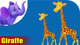 Giraffe Animal Rhymes | Hindi Rhymes from Appuseries
