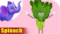Palak (Spinach) – Vegetable Rhymes in Hindi