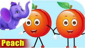 Peach Fruit Rhyme in Marathi