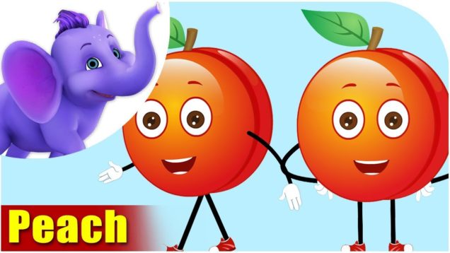 Peach Fruit Rhyme in Marathi