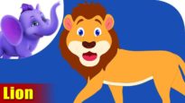 Sher (Lion) – Animal Rhymes in Hindi