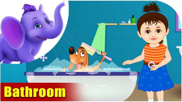 Bathroom – Learning song for Kids in 4K by Appu Series