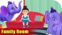 Family Room – Learning song for Children in 4K by Appu Series