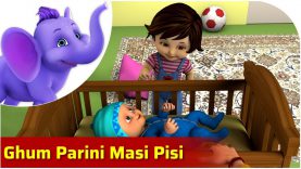 Ghum Parini Masi Pisi – Bengali Nursery Rhyme for Children in 4K by Appu Series