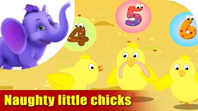 Naughty Little Chickens – Learning song for Kids in 4K by Appu Series
