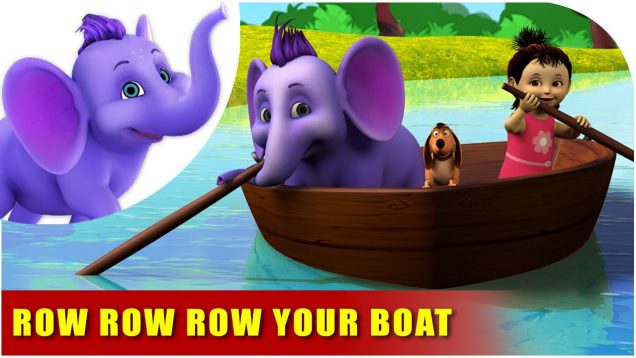 Row Row Row Your Boat – English Nursery Rhyme for Children in 4K by Appu Series