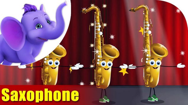 Saxophone – Musical Instrument Song | Appu Series | 4K