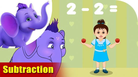 Subtraction – Learning song for Kids in 4K by Appu Series