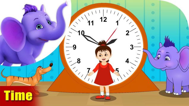 Time – Learning song for Kids in 4K by Appu Series