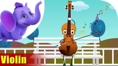 Violin – Musical Instrument Song | Appu Series | 4K