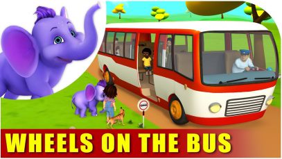 Wheels on the Bus – English Nursery Rhyme for Children in 4K by Appu Series